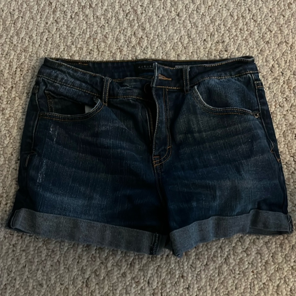 High Waisted Jean Shorts